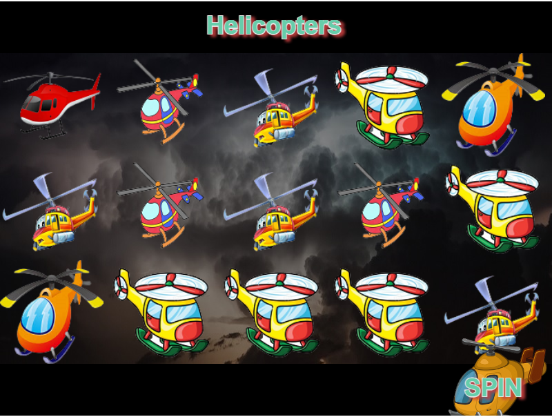 Helikopter-Spiel
